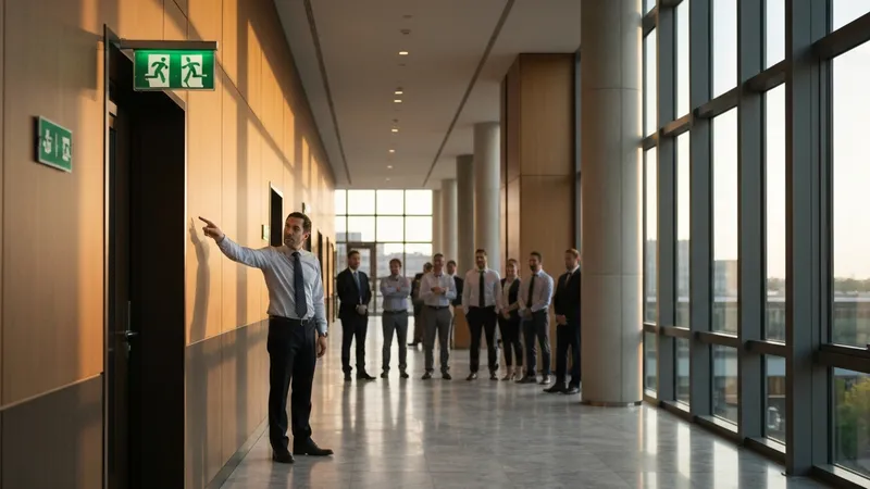 Comment sensibiliser les employés aux plans d'évacuation